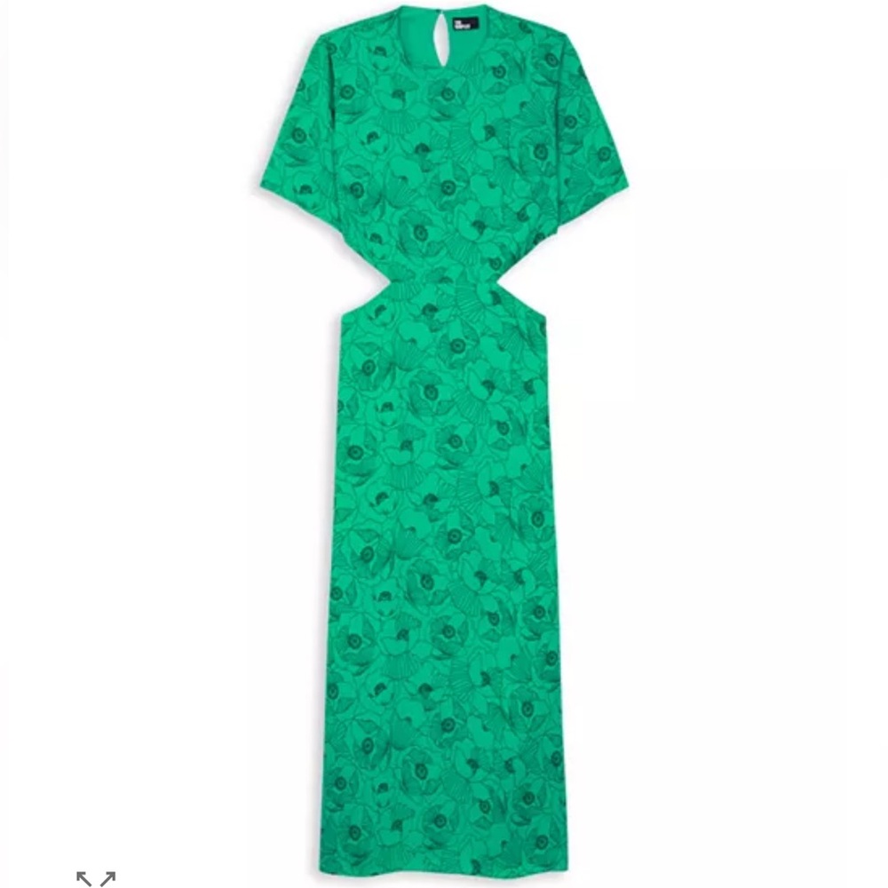 The Kooples Graphic Poppies Maxi Dress